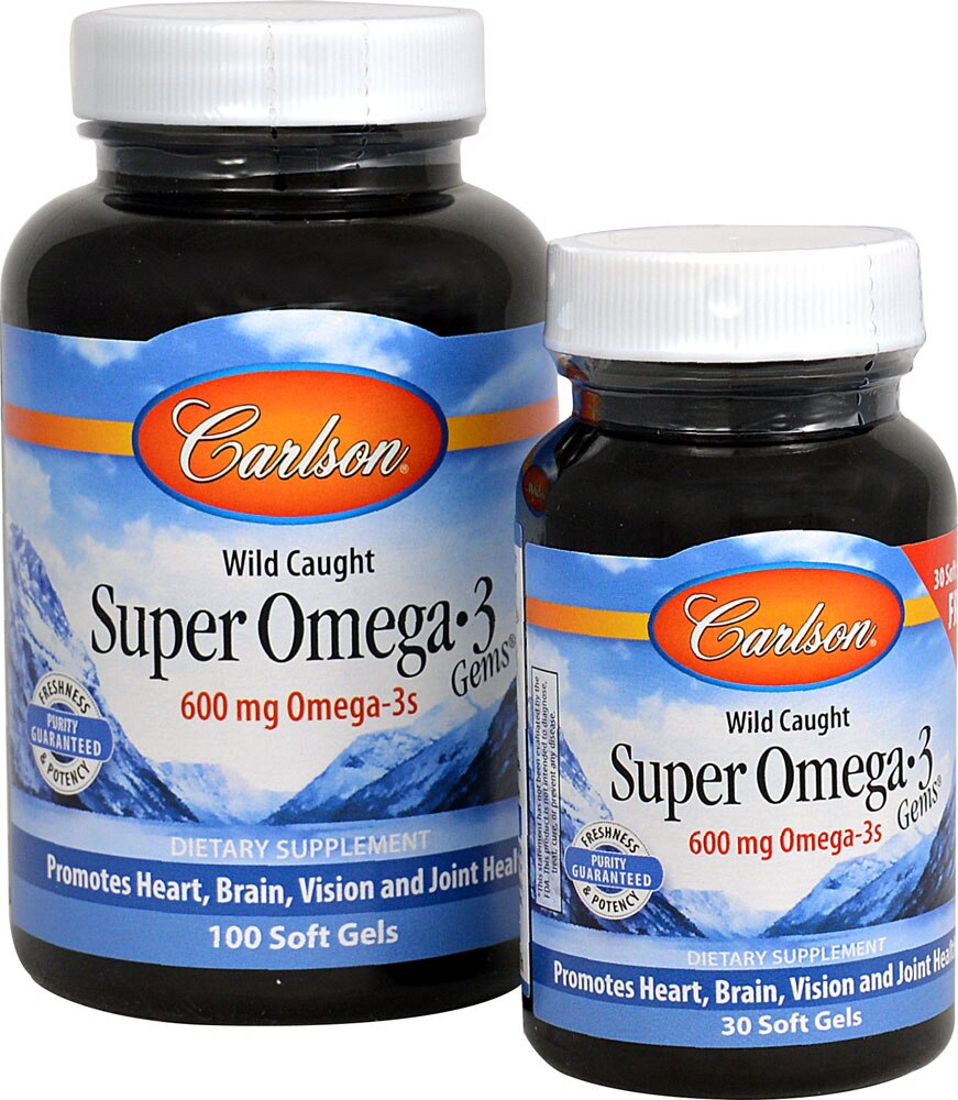 Carlson Norwegian Fish Oil Capsules