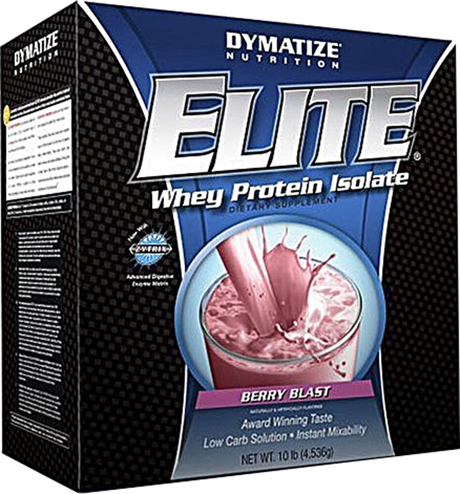 Elite Whey Protein Isolate Dymatize Ion-Exchange Whey 2 lbs Diet Products