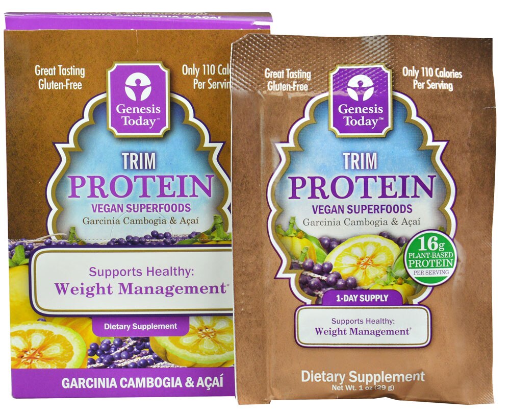 Genesis Today, Garcinia Cambogia, Superfruit Drink Mix, Mangosteen Lemon Flavor, 20 Stick Packs, 0.26 oz (7.5 g) Each