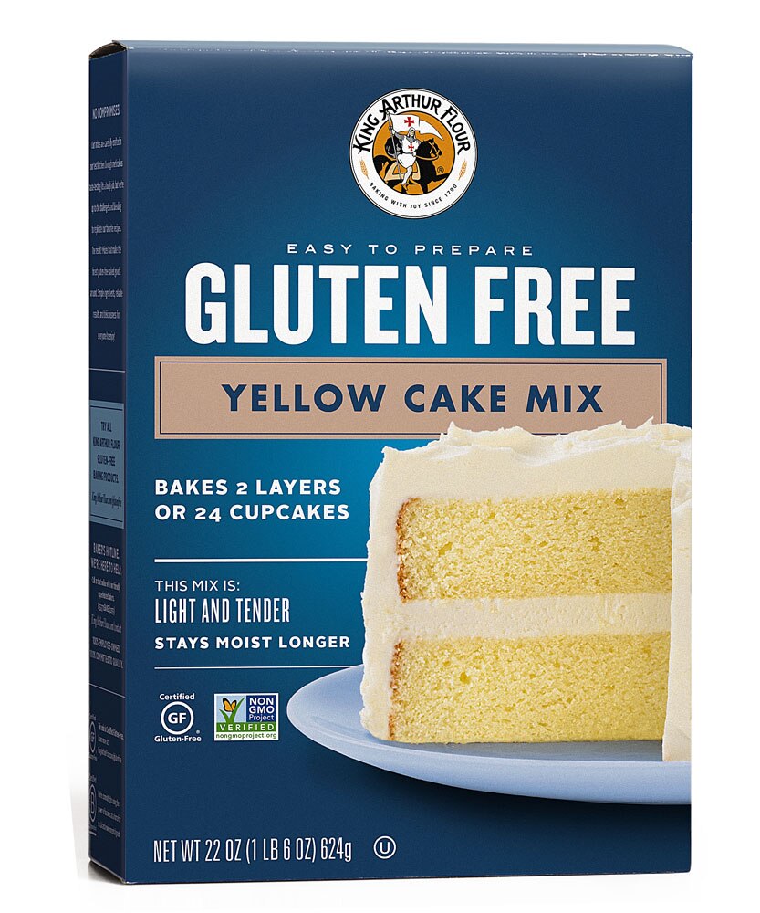 King Arthur Flour Yellow Cake Mix Gluten Free -- 22 oz - Vitacost