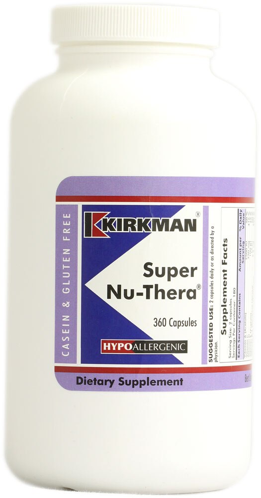 Super Nu-Thera 360 Capsules by Kirkman Diet Products Super Nu-Thera 360 Capsules by Kirkman Diet Products