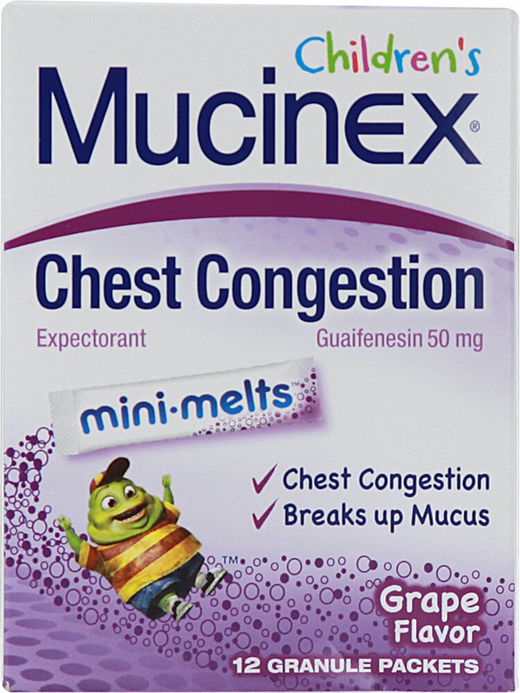 Children Mucinex Ingredients