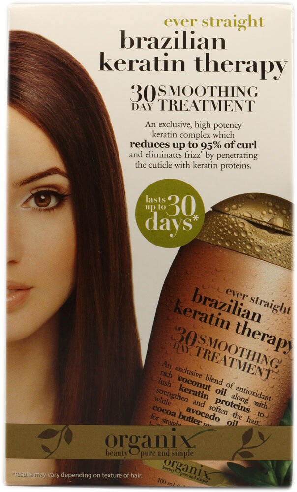 Organix Ever Straight - Brazilian Keratin Therapy 30-Day Smoothing Organix Ever Straight - Brazilian Keratin Therapy 30-Day Smoothing