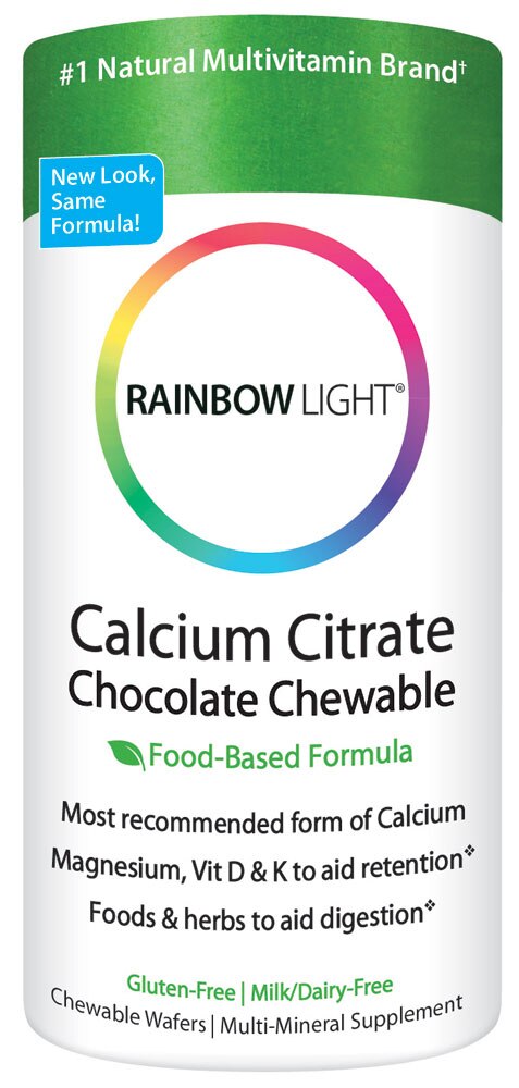 rainbow light 100% calcium citrate mini-tabs -- 120 mini-tabs