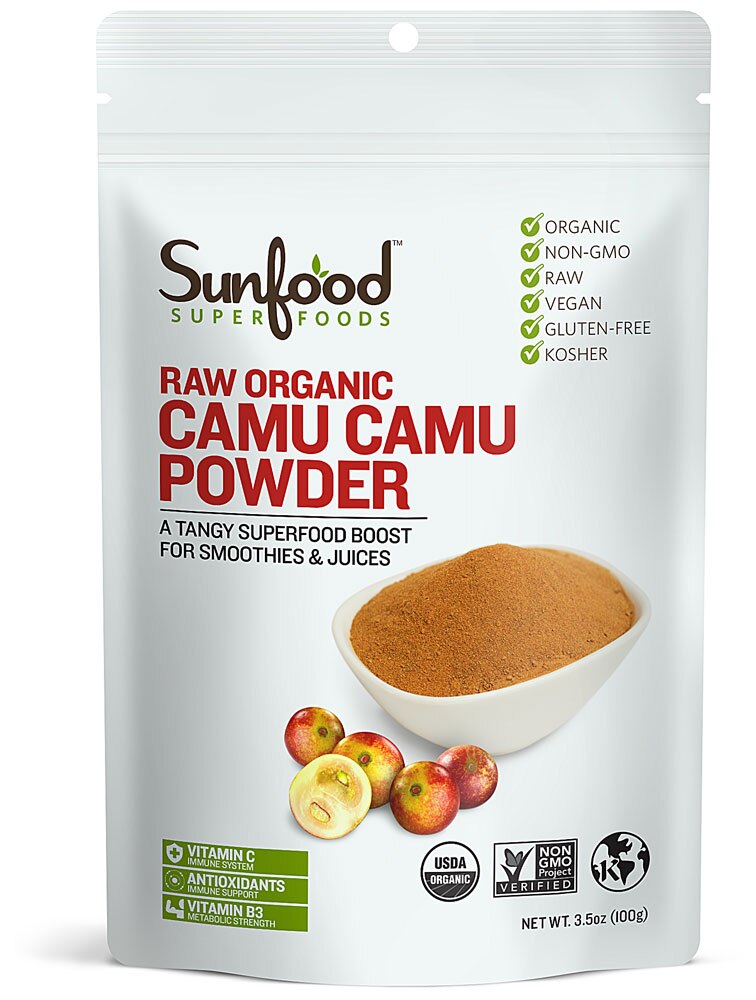 【美国vitacost】 sunfood organic camu camu powder -- 3.5 oz
