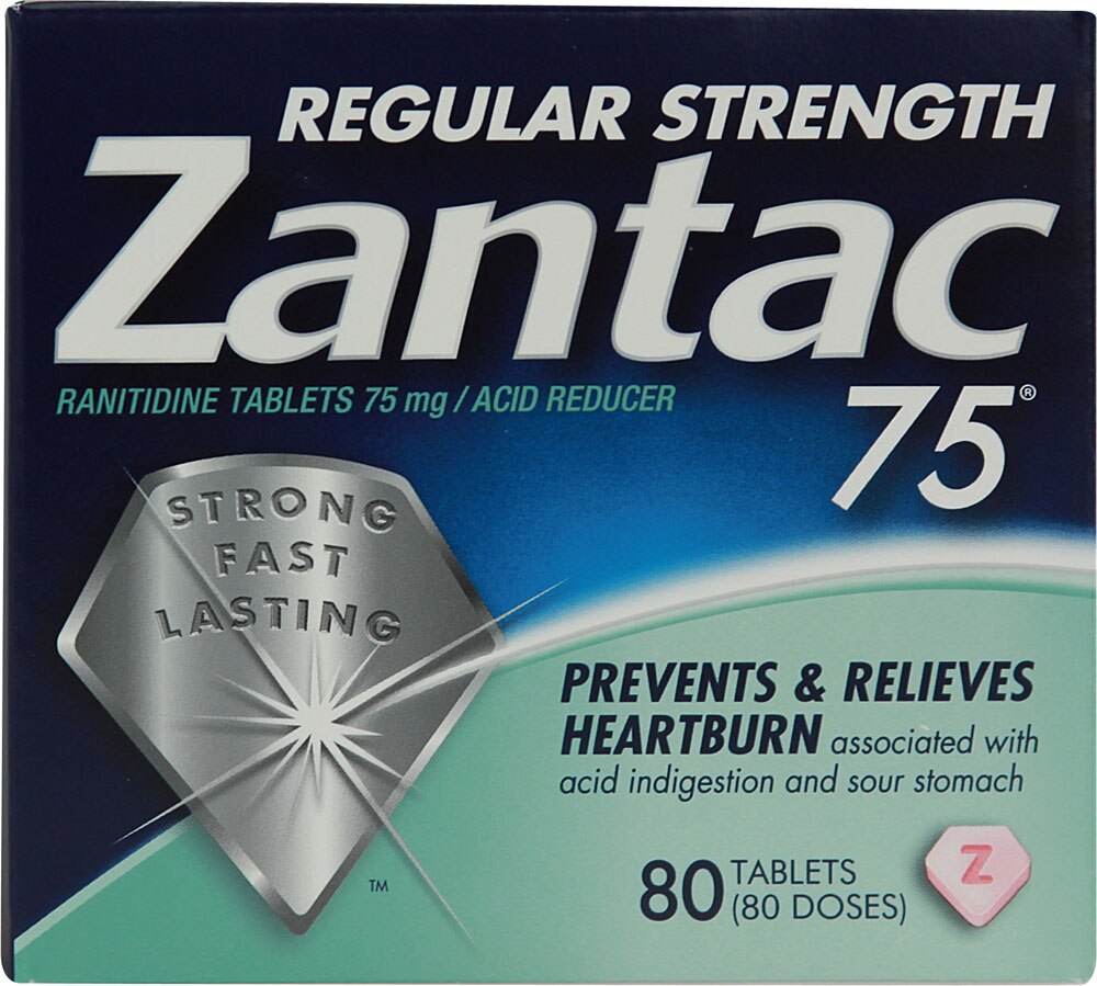 Zantac 75 Ingredients