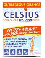 Celsius Fitness Drink Packets, Outrageous Orange, 14 ea
