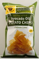 Good Health Inc. Kettle Style Avocado Oil Potato Chips Chilean Lime