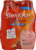  Slim-Fast 3-2-1 Plan Shake Strawberries & Cream 