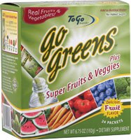 Go Greens: No Added Sugar and contains no genetically modified organisms (non-GMO), yeast, corn, wheat, dairy, egg, MSG, preservatives, artificial colors or flavorings.