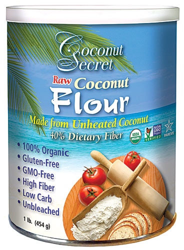 Coconut Secret Organic Raw Coconut Flour Gluten Free image