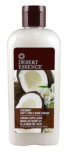 Desert Essence Soft Curls Hair Cream Coconut image