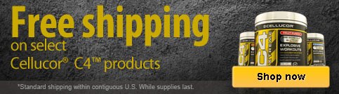 Free shipping on select Cellucor C4