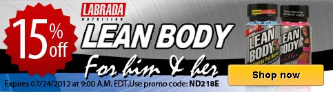 Labrada Lean Body for him & her