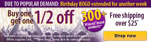 Vitacost is turning 18!