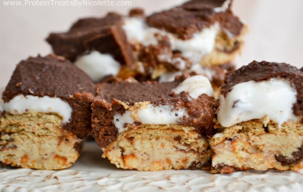 Quest Recipe LowCal S’mores Brownies Blog