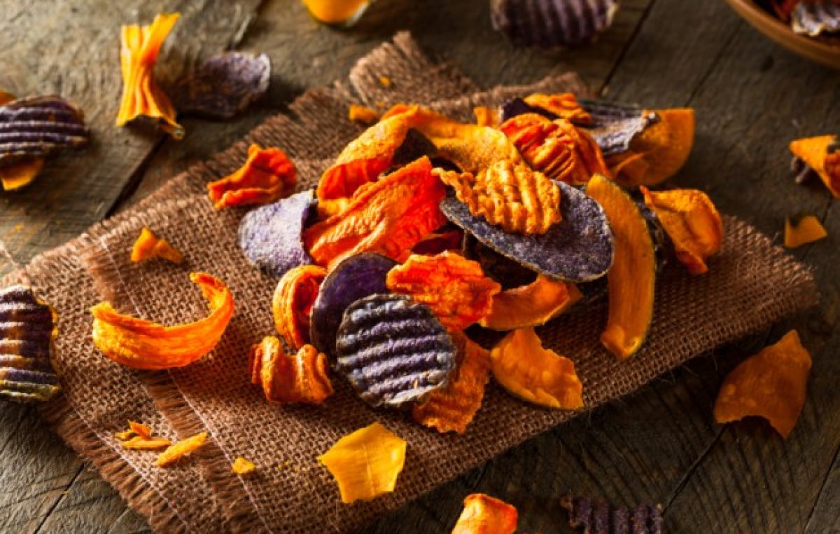 spicy carrot chips
