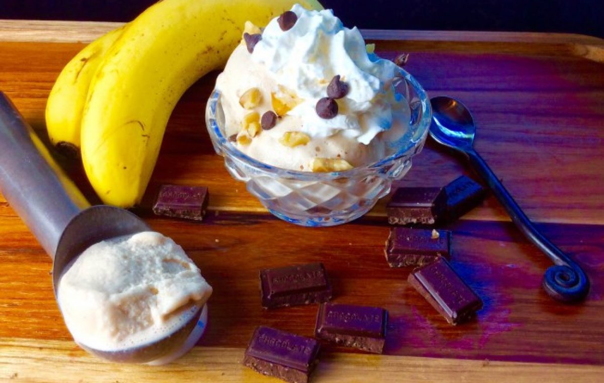 Homemade Banana Protein Ice Cream Recipe Blog