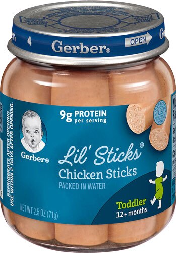 Gerber Graduates for Toddlers Lil' Sticks Chicken 2.5 oz