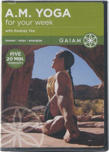 Gaiam AM Yoga For Your Week With Rodney Yee 1 DVD