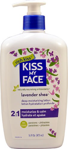 Kiss My Face Moisturizer Lavender Shea 16 fl oz