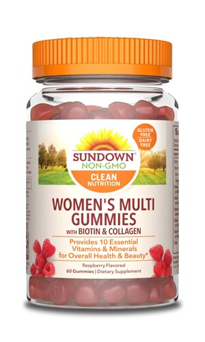 Sundown Naturals Women S Multivitamin With Biotin Gluten Free Gummies Sundown Naturals Women S Multivitamin With Biotin Gluten Free Gummies