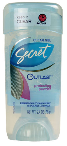 Secret Outlast Antiperspirant And Deodorant Clear Gel Protecting