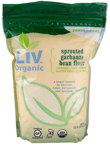 037247402083 UPC - Pure Living Sprouted Garbanzo Bean