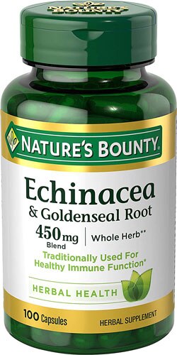 Nature S Bounty Echinacea Goldenseal Plus Capsules Nature S Bounty Echinacea Goldenseal Plus Capsules