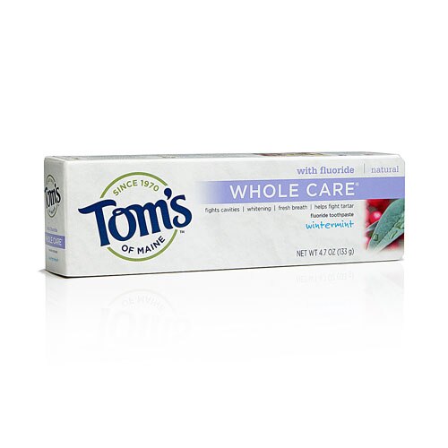 Tom S Of Maine Whole Care Natural Toothpaste Wintermint Tom S Of Maine Whole Care Natural Toothpaste Wintermint