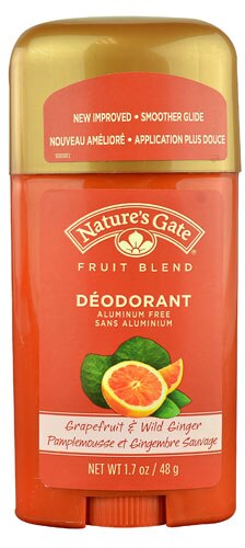 Nature's Gate Fruit Blend Deodorant Stick Grapefruit And Wild Ginger