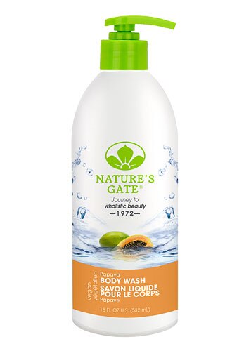 Nature's Gate Body Wash Papaya 18 Fl Oz - Vegan