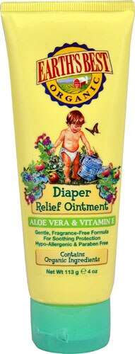 Earth's Best Organic Diaper Relief Ointment 4 Oz