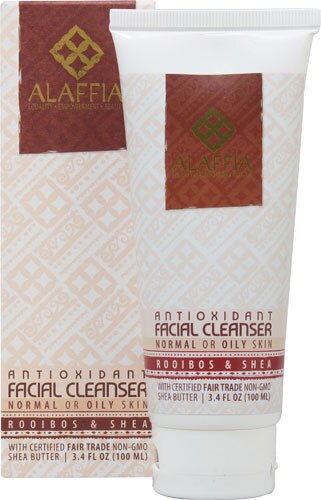 Alaffia Facial Cleanser Antioxidant Rooibos And Shea Butter 3.4 fl oz