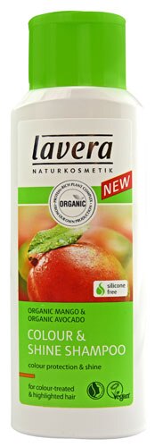 Lavera Organic Color & Shine Shampoo Mango & Avocado 6.6 Fl Oz - Vegan