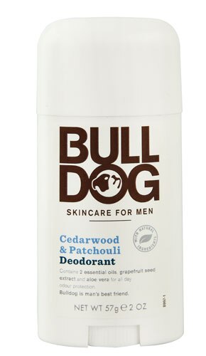 Bulldog Natural Skincare Deodorant For Men Cedarwood & Patchouli 2 Oz