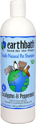 Earthbath Pet Shampoo Eucalyptus And Peppermint 16 Fl Oz