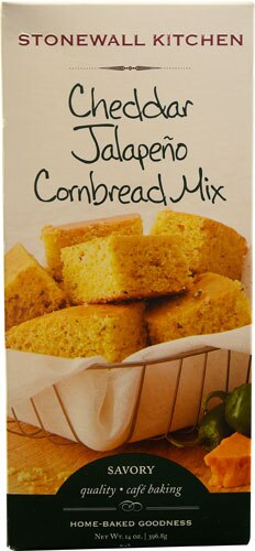 Stonewall Kitchen Cornbread Mix Cheddar Japapeno 14 oz