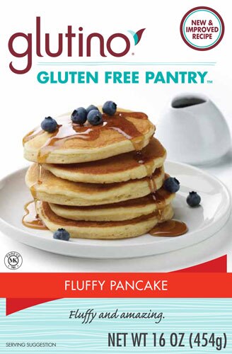 Glutino Gluten Free Pantry Fluffy Pancake Mix 16 Oz
