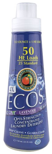 Earth Friendly Ecos 4x Laundry Detergent Lavender 25 Fl Oz