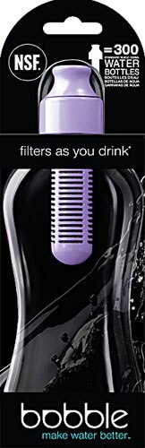 Bobble Water Bottle with Filter Lavender 34 oz