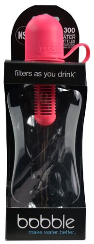 Bobble Water Bottle with Filter Pink 18.5 fl oz