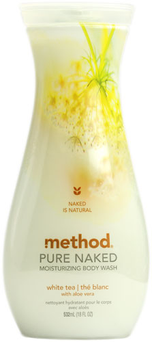 Method Pure Naked Moisturizing Body Wash - White Tea With Aloe Vera 18