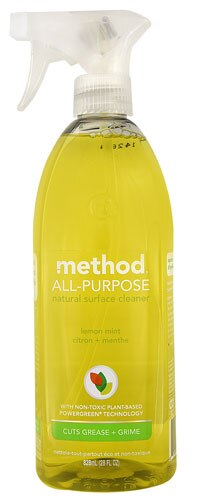 Method All Purpose Natural Surface Cleaner Spray Lemon Mint 28 Fl Oz