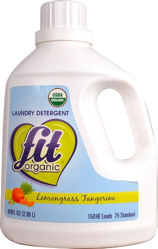 Fit Organic Laundry Detergent Fresh Citrus 100 Fl Oz