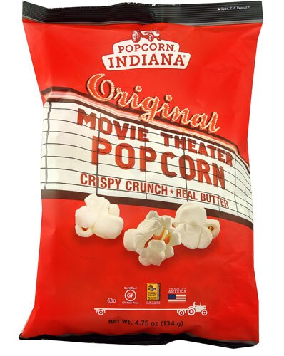 Popcorn Indiana Movie Theater Popcorn Original 4.75 Oz