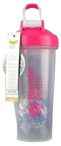 Blender Bottle Blenderbottle 28 Oz Classic With Loop Clear - pink 1 Cup