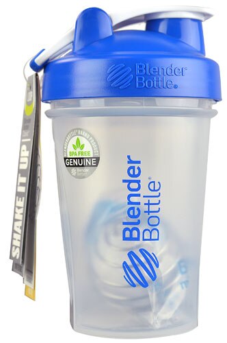 Blender Bottle Blenderbottle 20 Oz Classic With Loop Clear - blue 1 Cup
