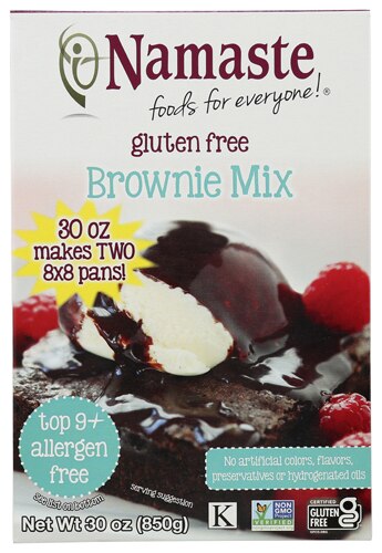 Namaste Foods Gluten Free Brownie Mix Namaste Foods Gluten Free Brownie Mix