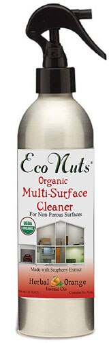 Eco Nuts Organic Multi Surface Cleaner Herbal Orange 10 Fl Oz